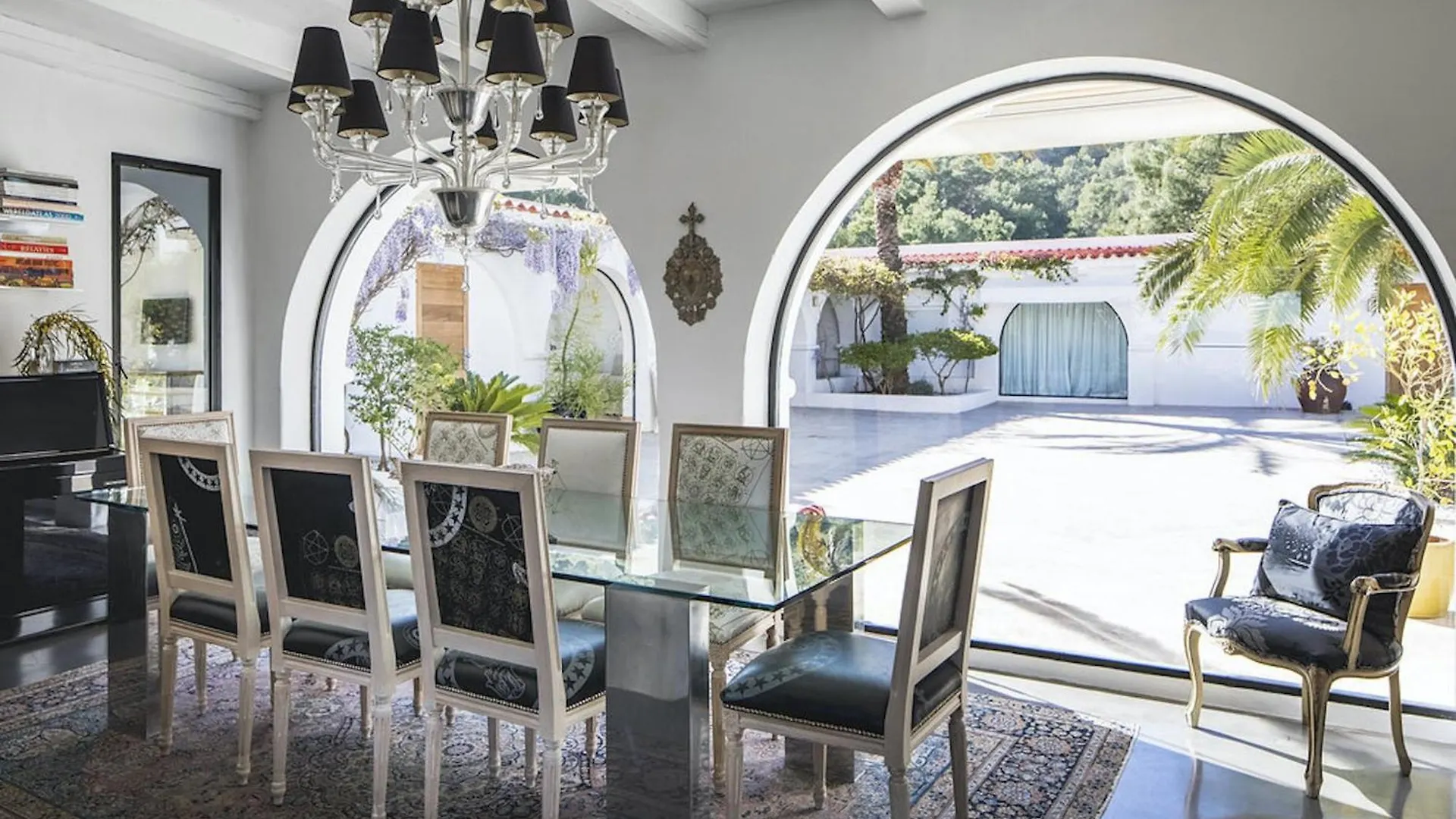 اتصالات Impressive Ibiza Villa El Zafiro 6 Bedrooms Private Gym Fantastic Views San Jose 